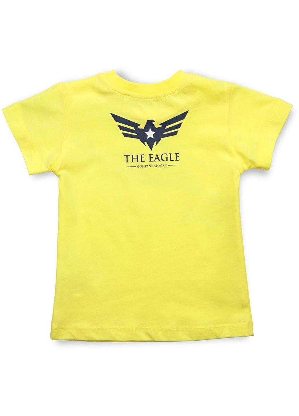 Синій літній набір дитячого одягу з вертольотом (10962-74b-green) Breeze