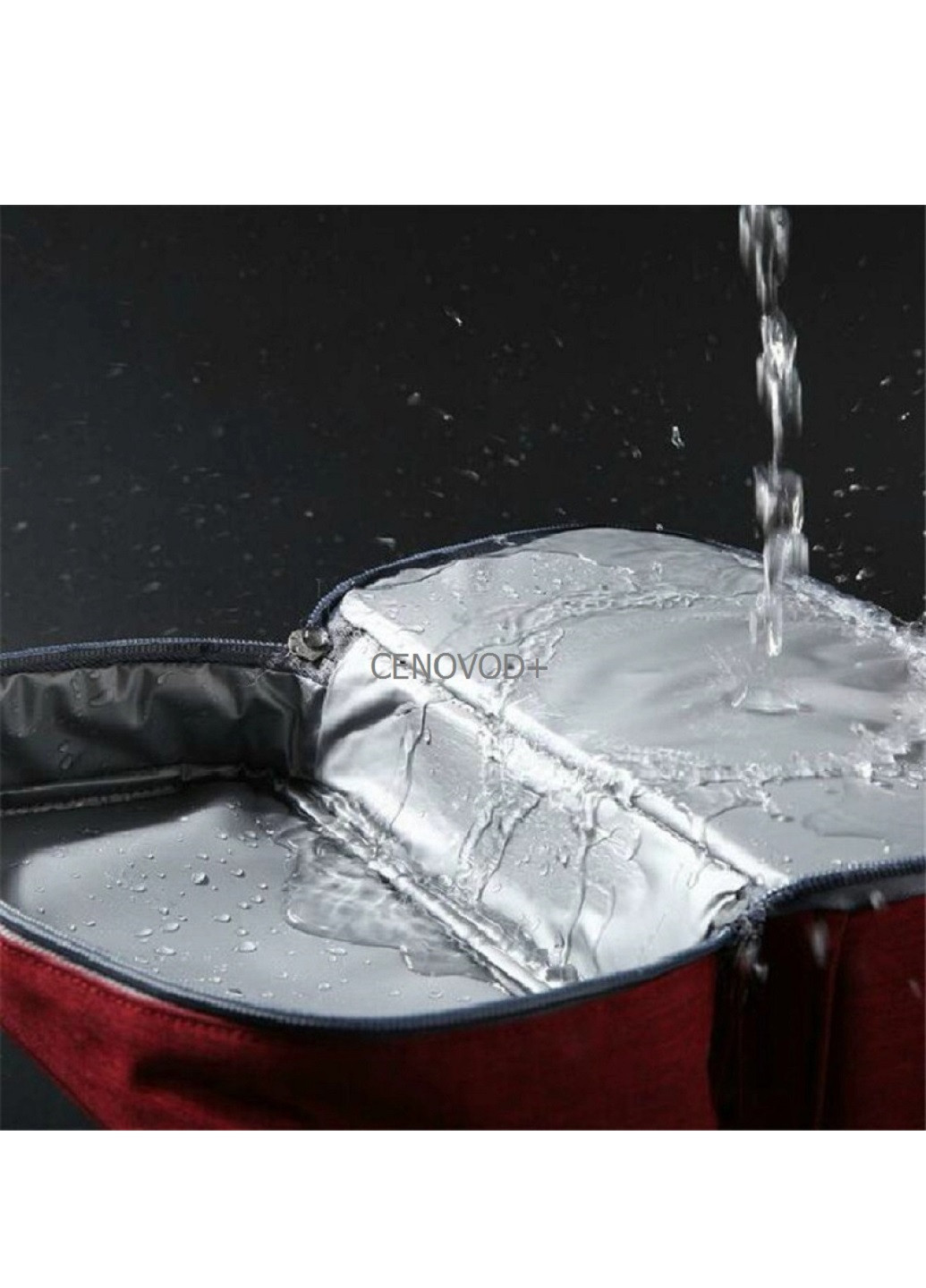 Складаний дорожній органайзер для косметики і засобів особистої гігієни компактна сумка косметичка (9452317) Червоний Unbranded (253596867)