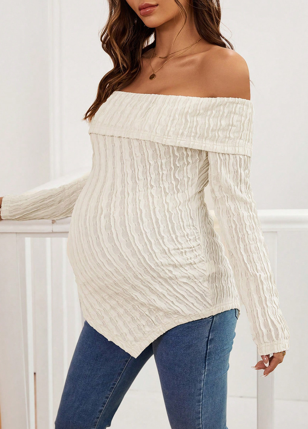 Лонгслив для беременных SHEIN (332111242)