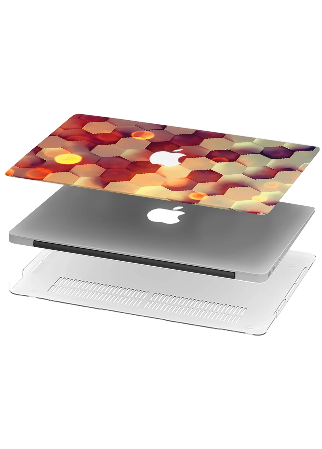 Чехол пластиковый для Apple MacBook Pro 13 A1278 Ромбы (Rombs) (6347-1852) MobiPrint (218505984)