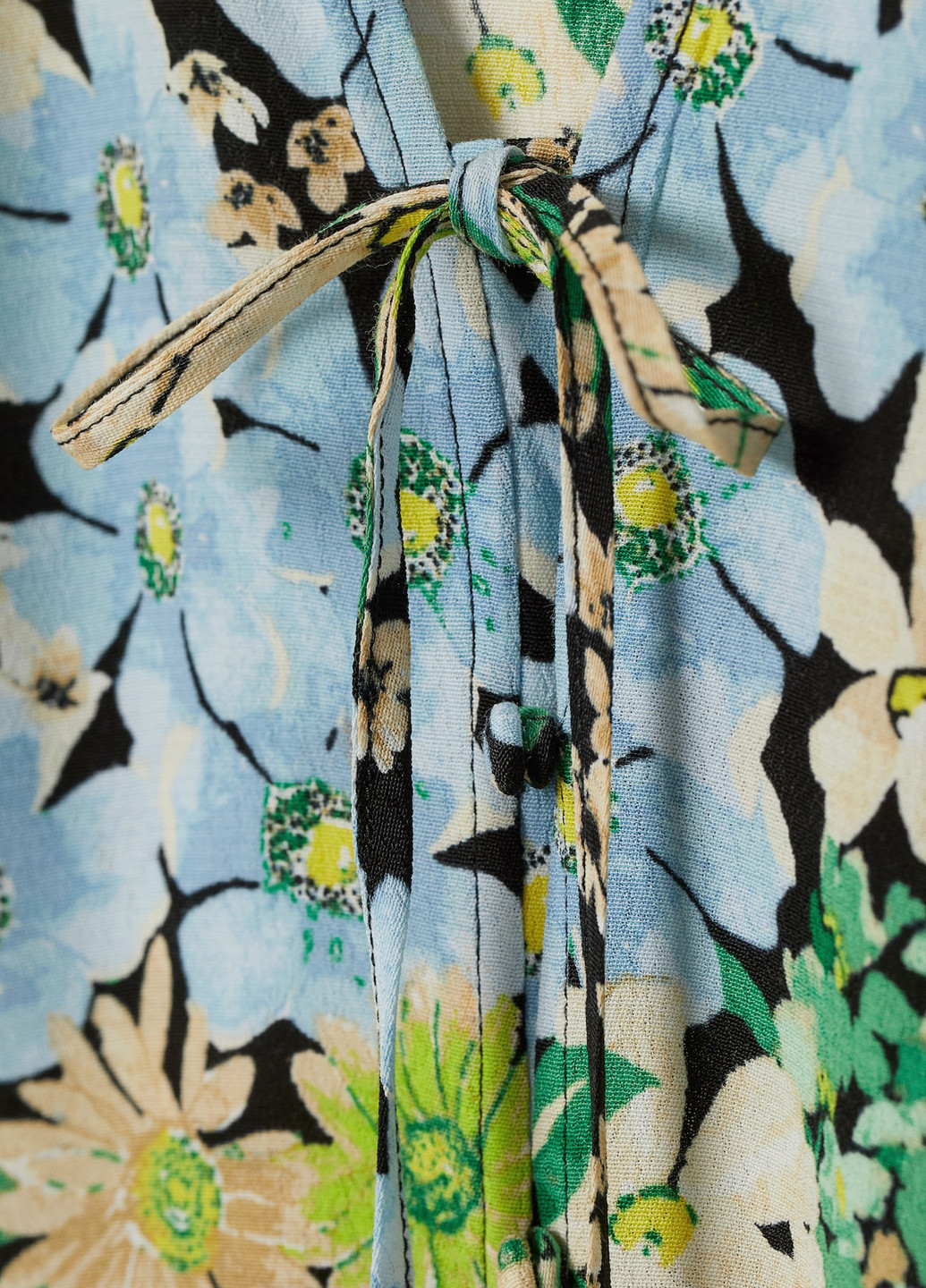 Голубая блуза H&M