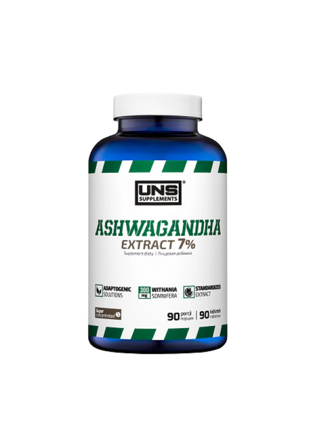 Ашваганда Ashwagandha 7% (90 капс) юнс Uns (255408647)