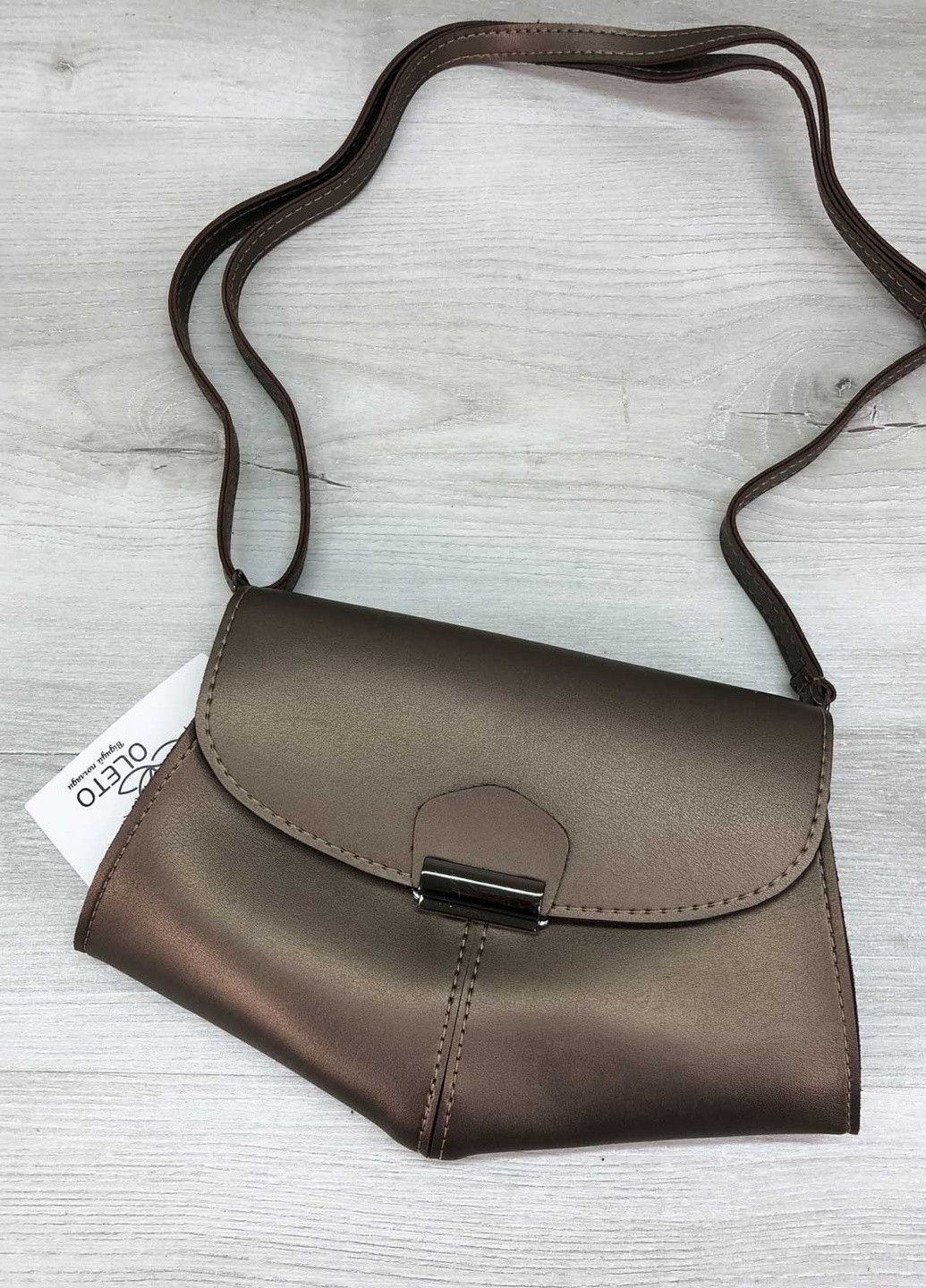 Сумка женская на пояс (бананка) клатч экокожа (wel-T6105) Бронзовая WeLassie (253982575)