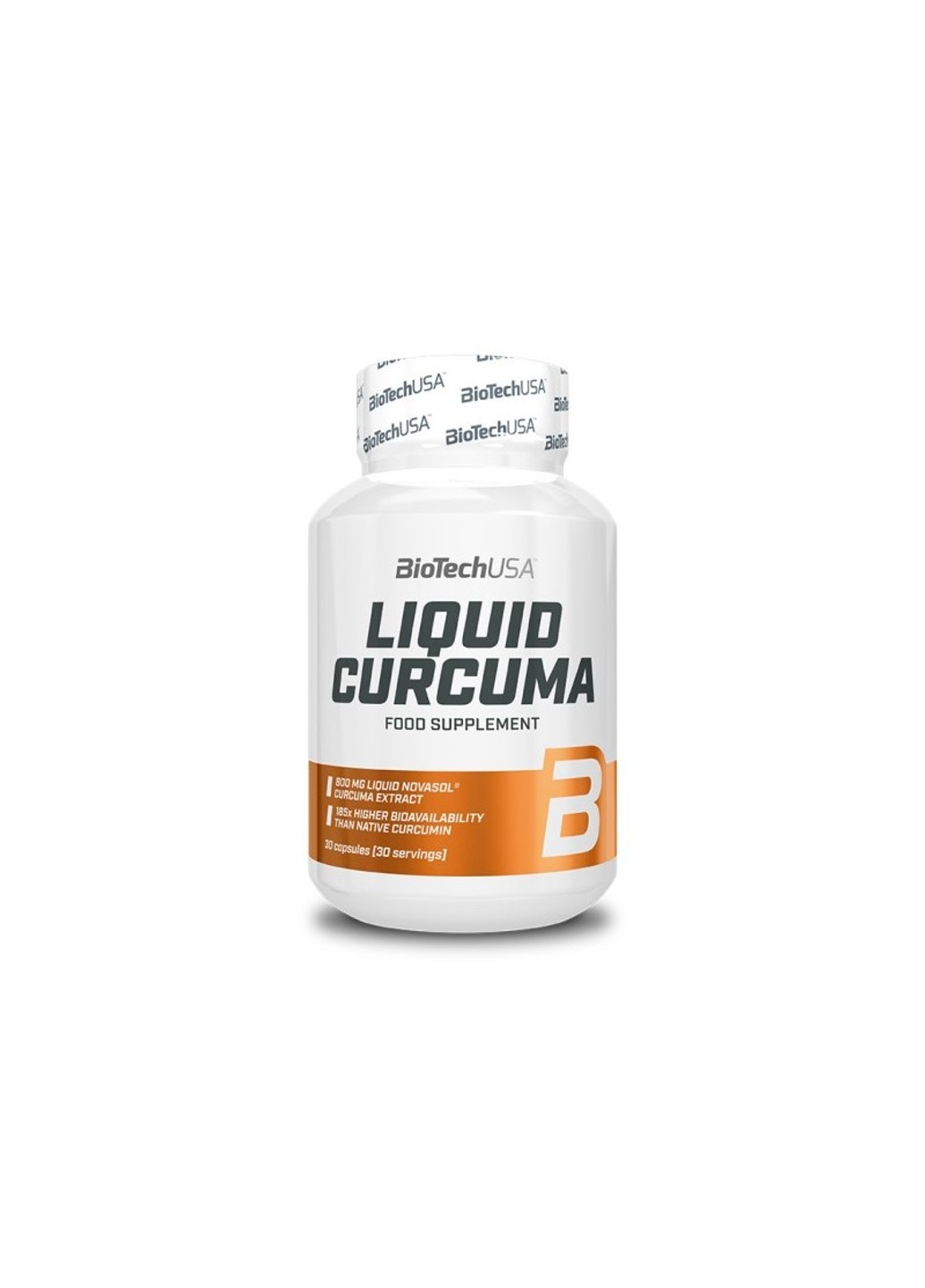 Куркумин BioTech Liquid Curcuma 30 капсул Biotechusa (255408902)