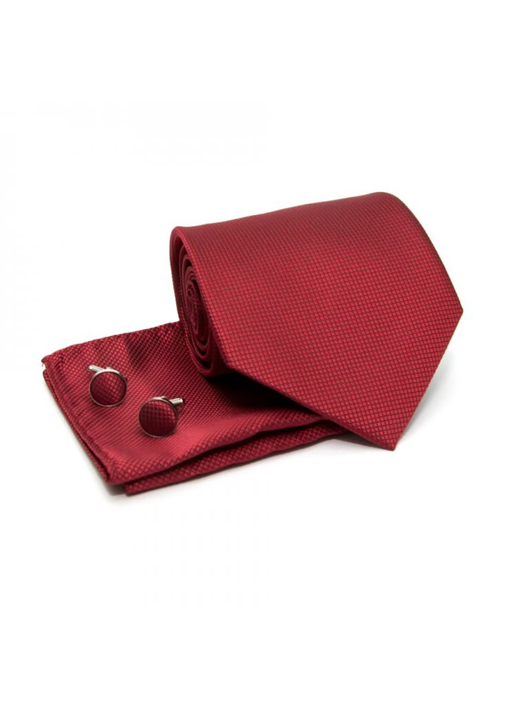 Набір 3в1 Краватка + Хустка + Запонки 10 см Handmade (219904830)