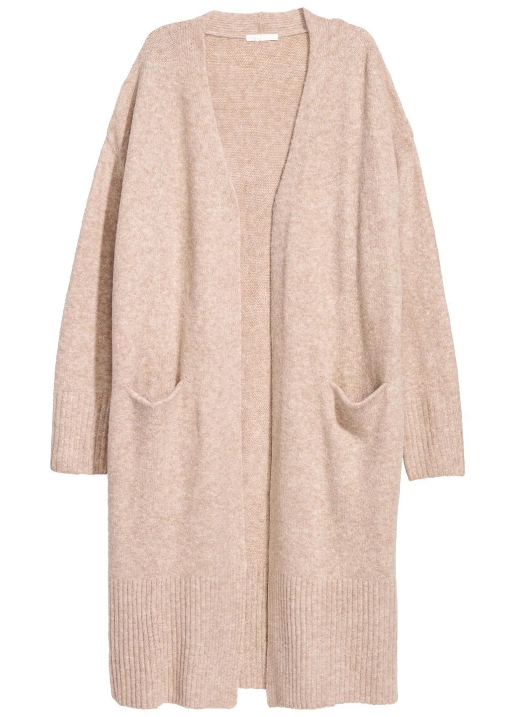 Бежевый демисезонный кардиган H&M