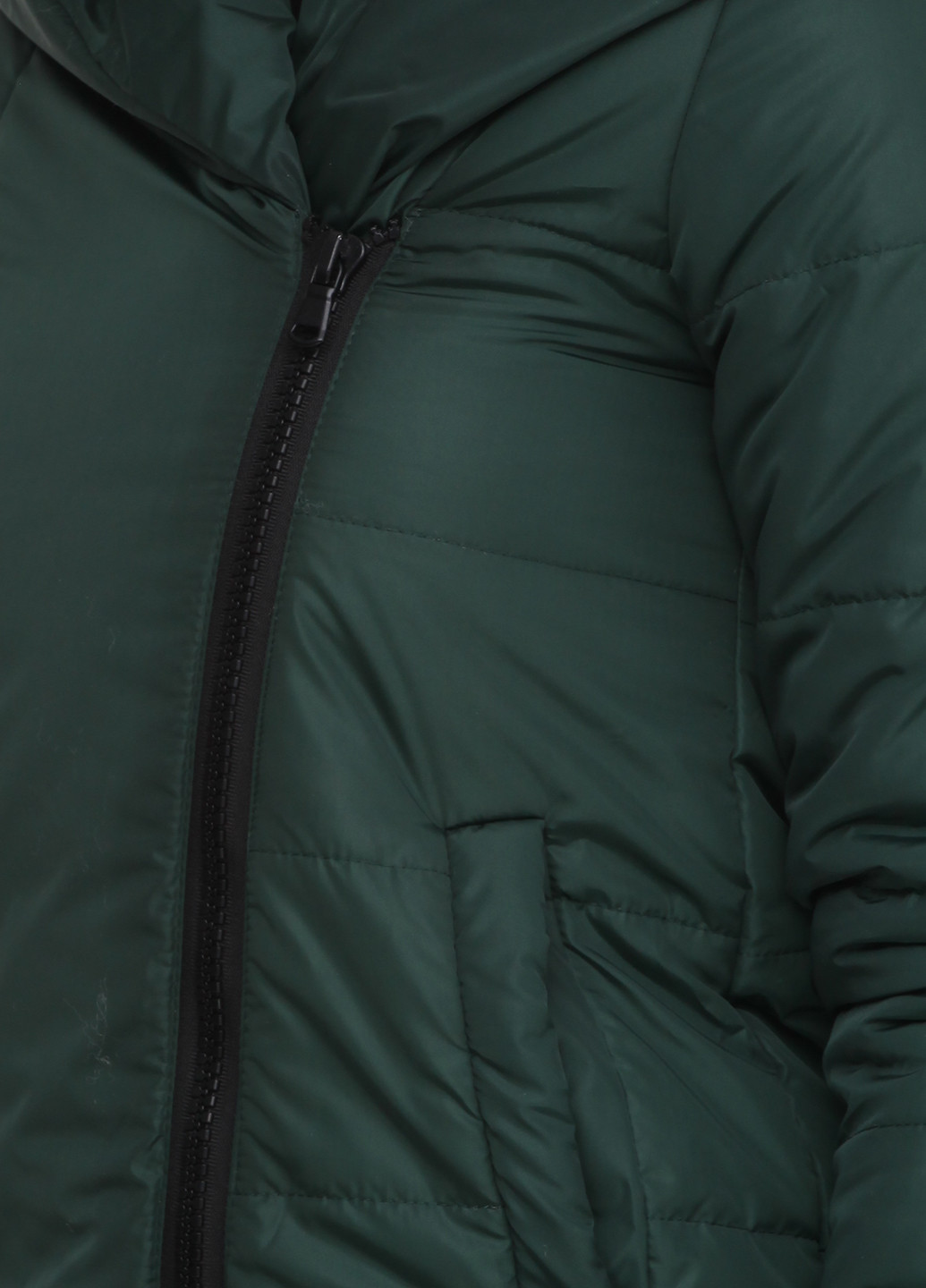 Темно-зелена демісезонна куртка Ellis