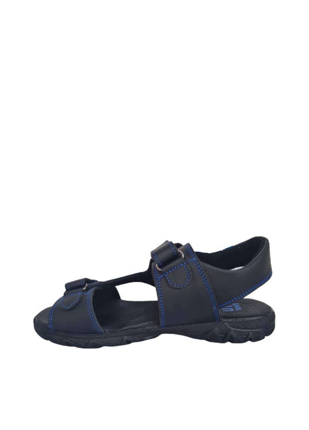 Темно-синие кэжуал сандалии Шалунишка на липучке