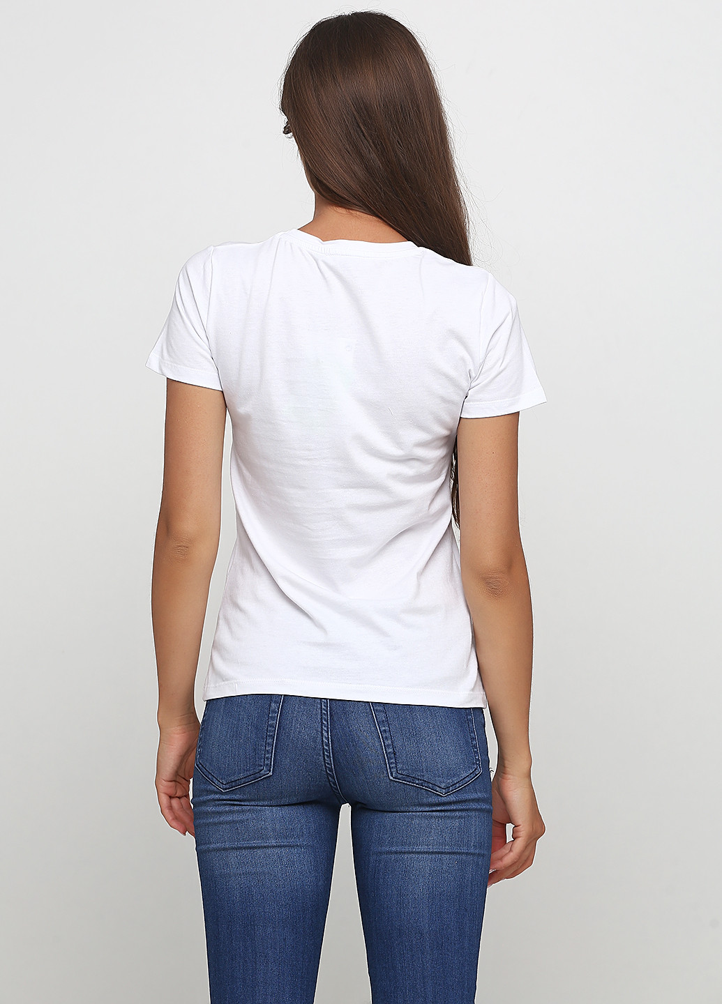 Біла літня футболка Madoc Jeans