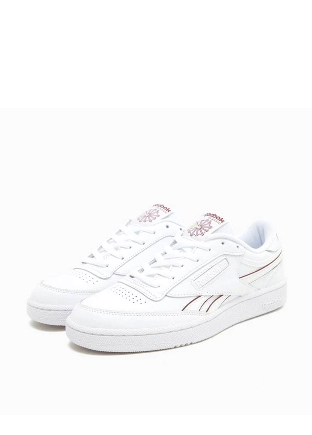 Белые демисезонные кроссовки Reebok