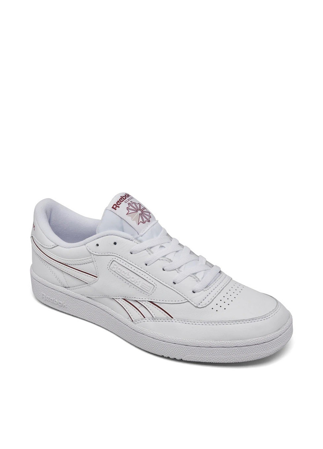 Белые демисезонные кроссовки Reebok