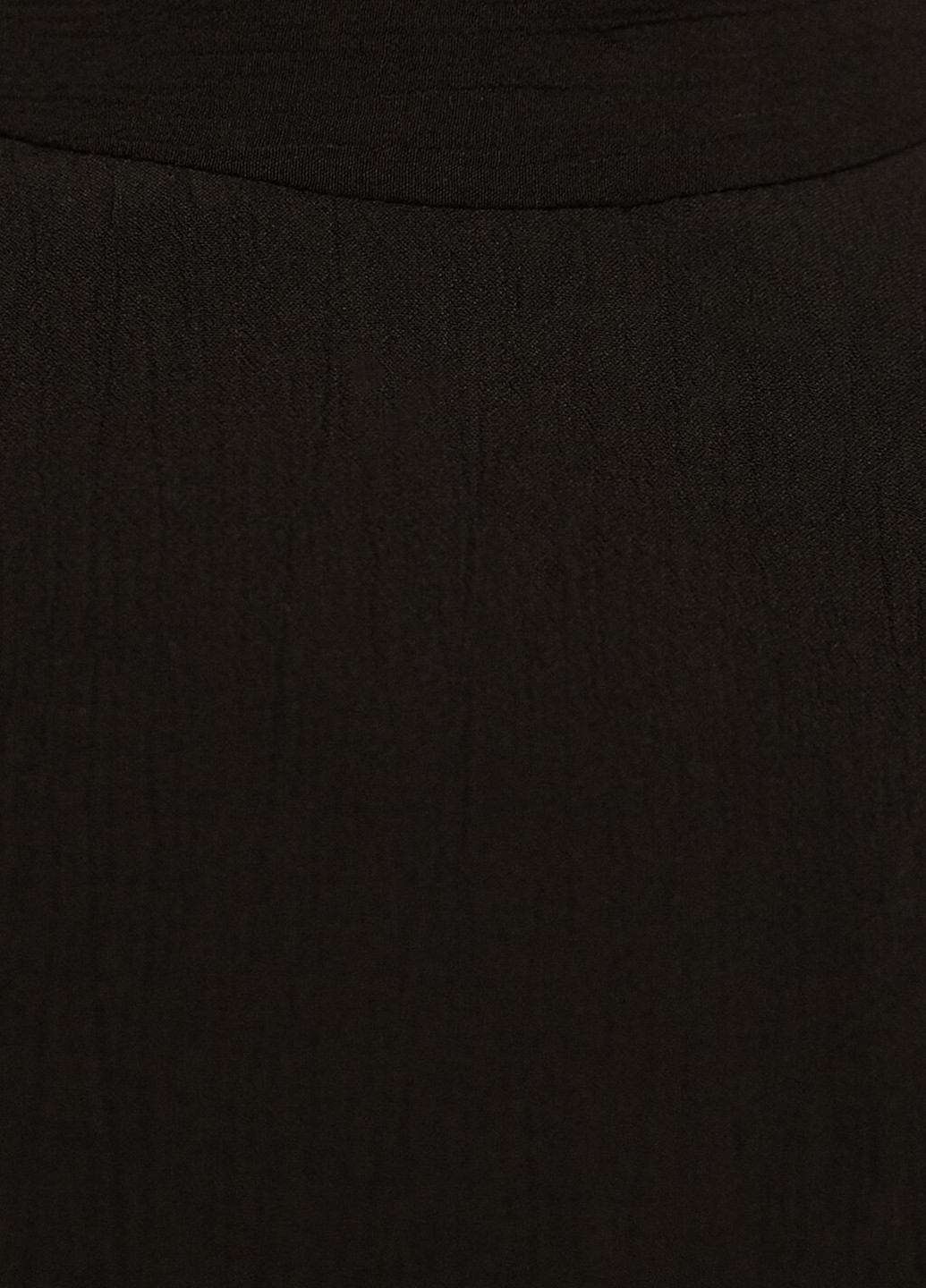 Черное кэжуал платье клеш Zara однотонное