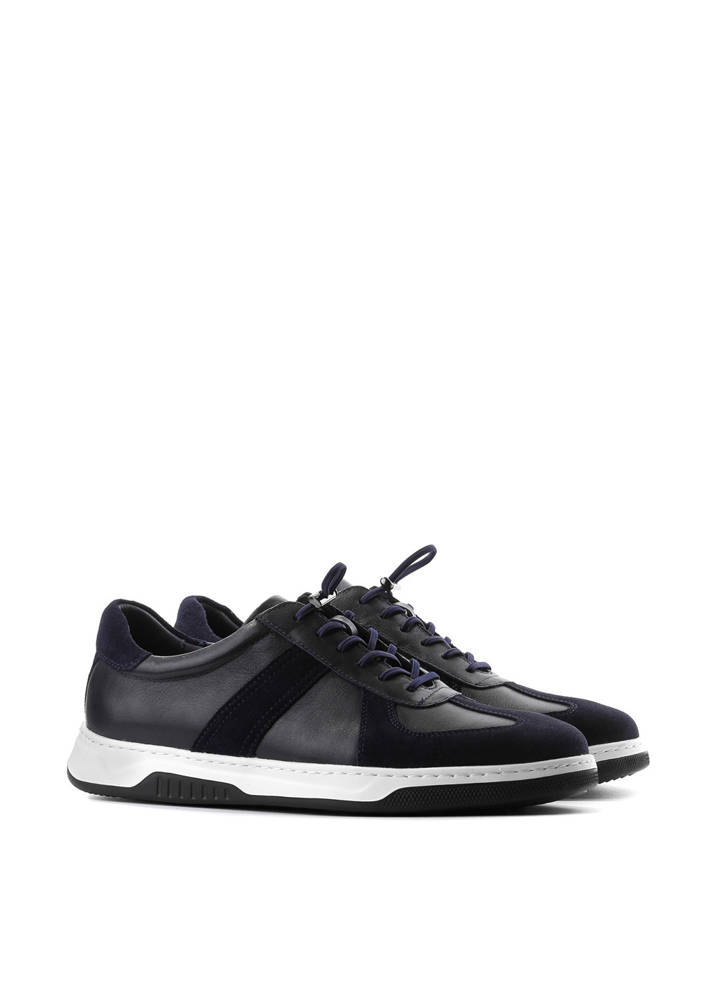 Темно-синие демисезонные кроссовки Le'BERDES