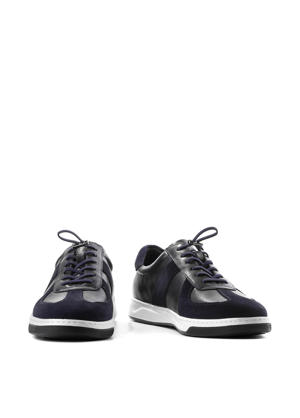 Темно-синие демисезонные кроссовки Le'BERDES