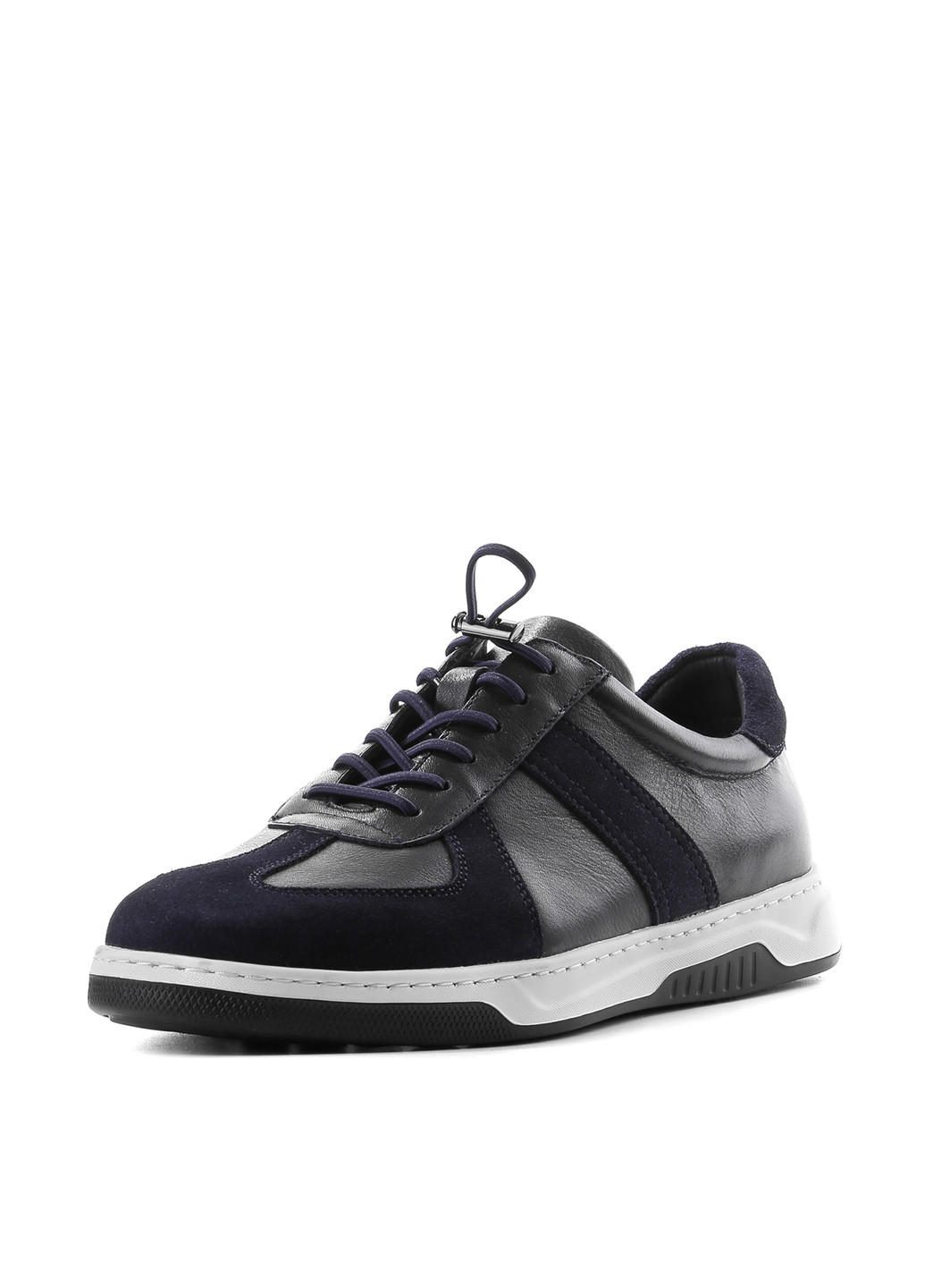 Темно-синие демисезонные кроссовки Le'BERDES