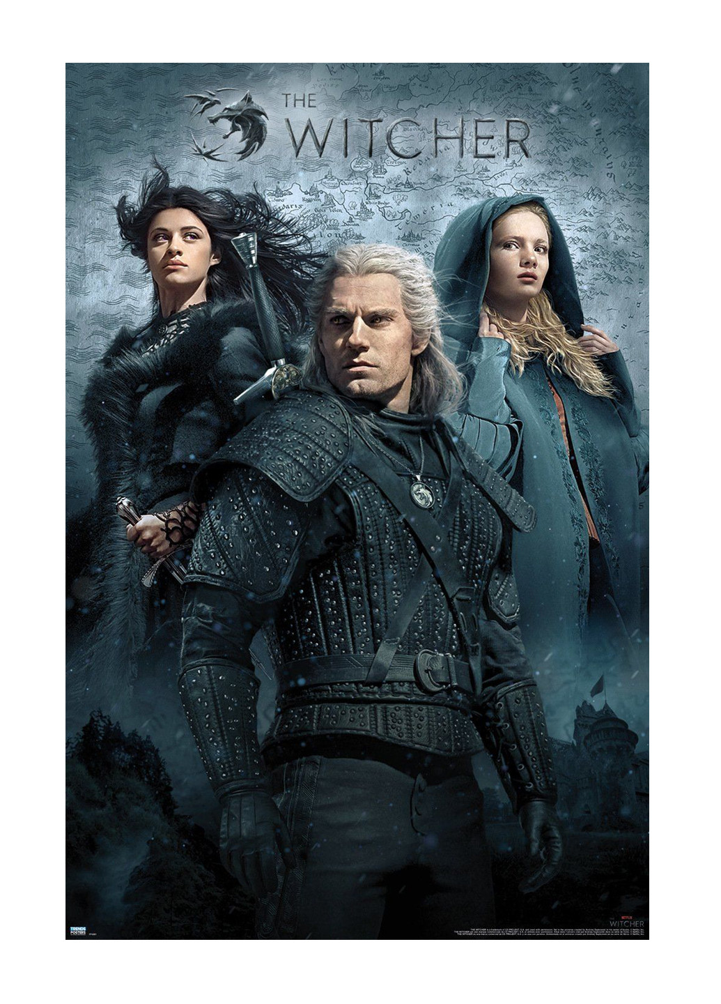 Постер GB eye The Witcher TV - Key Art Gbeye (222966727)