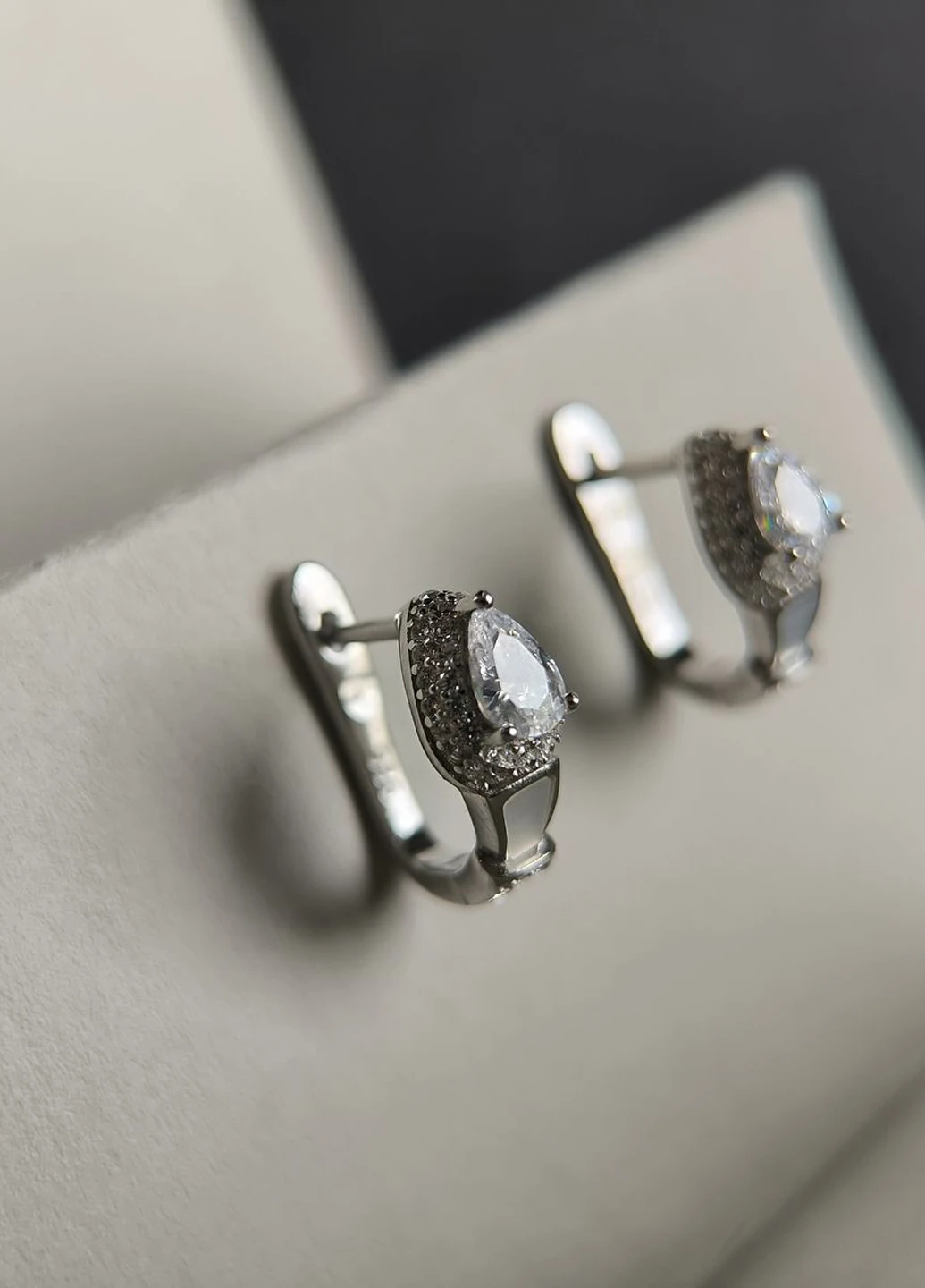 Серьги Silver Flame (350941278)
