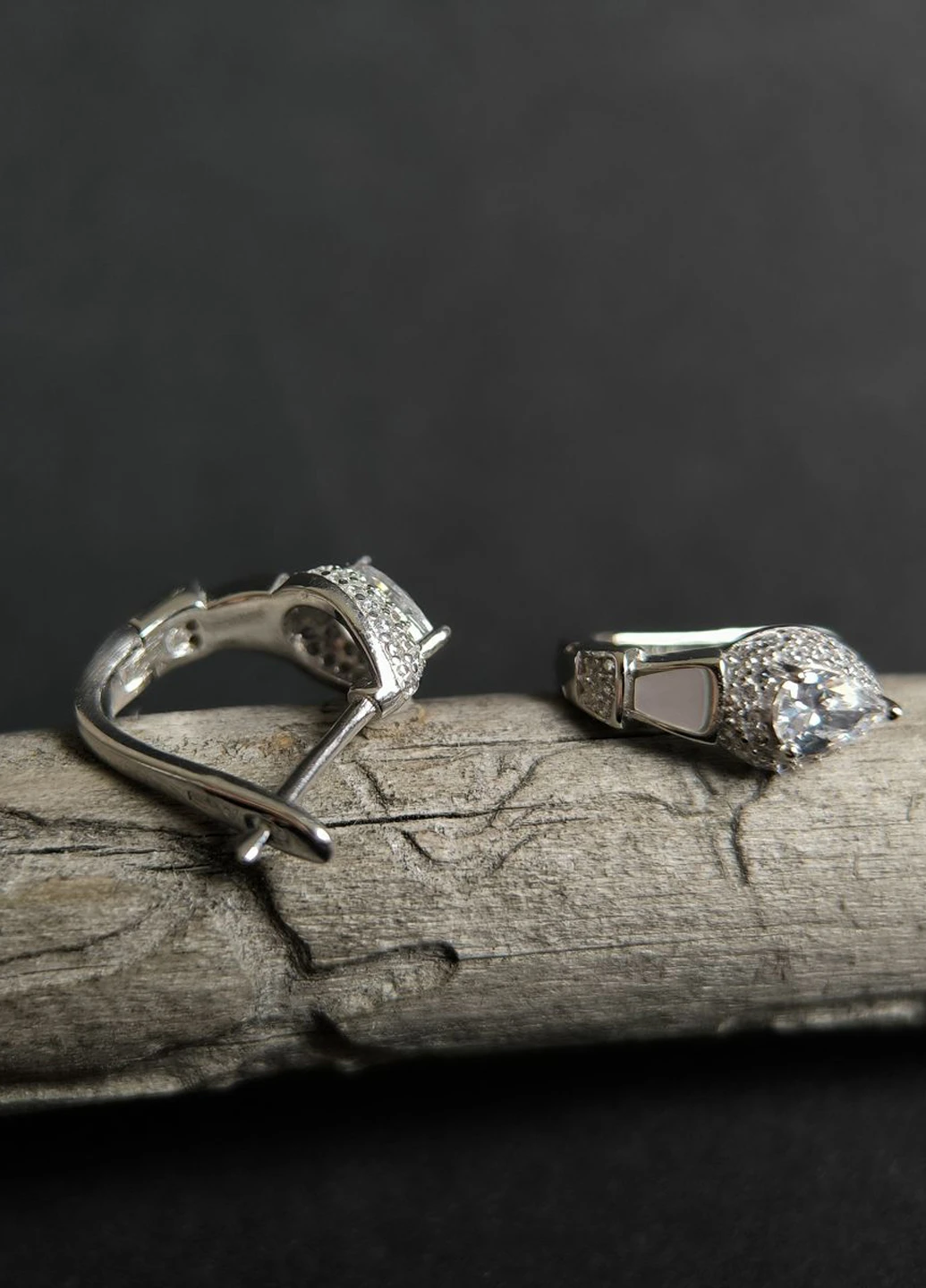 Серьги Silver Flame (350941278)