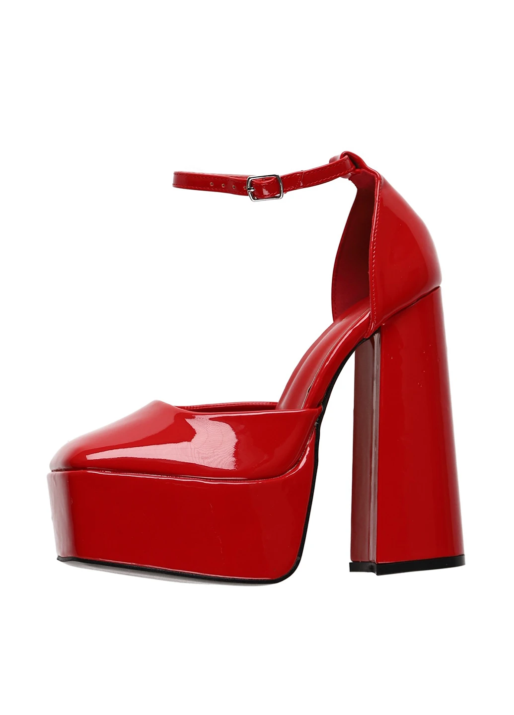 PrettyLittleThing Туфлі червоний з штучна шкіра, — літо (353307529)