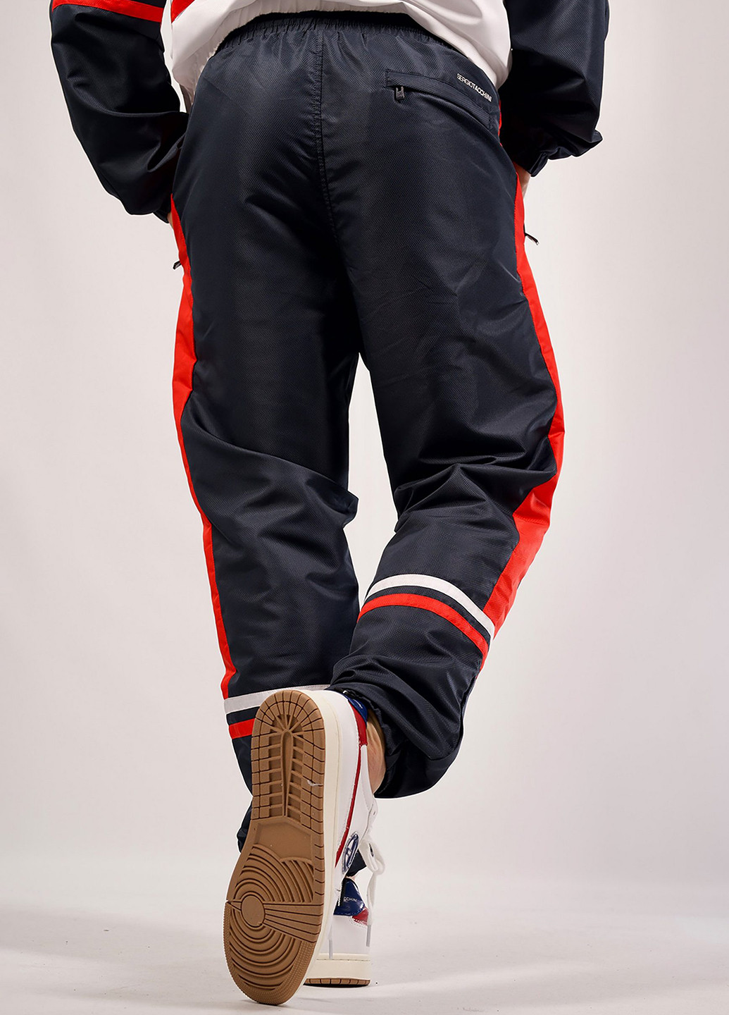 Комбинированный демисезонный костюм (олимпийка, брюки) брючный Sergio Tacchini