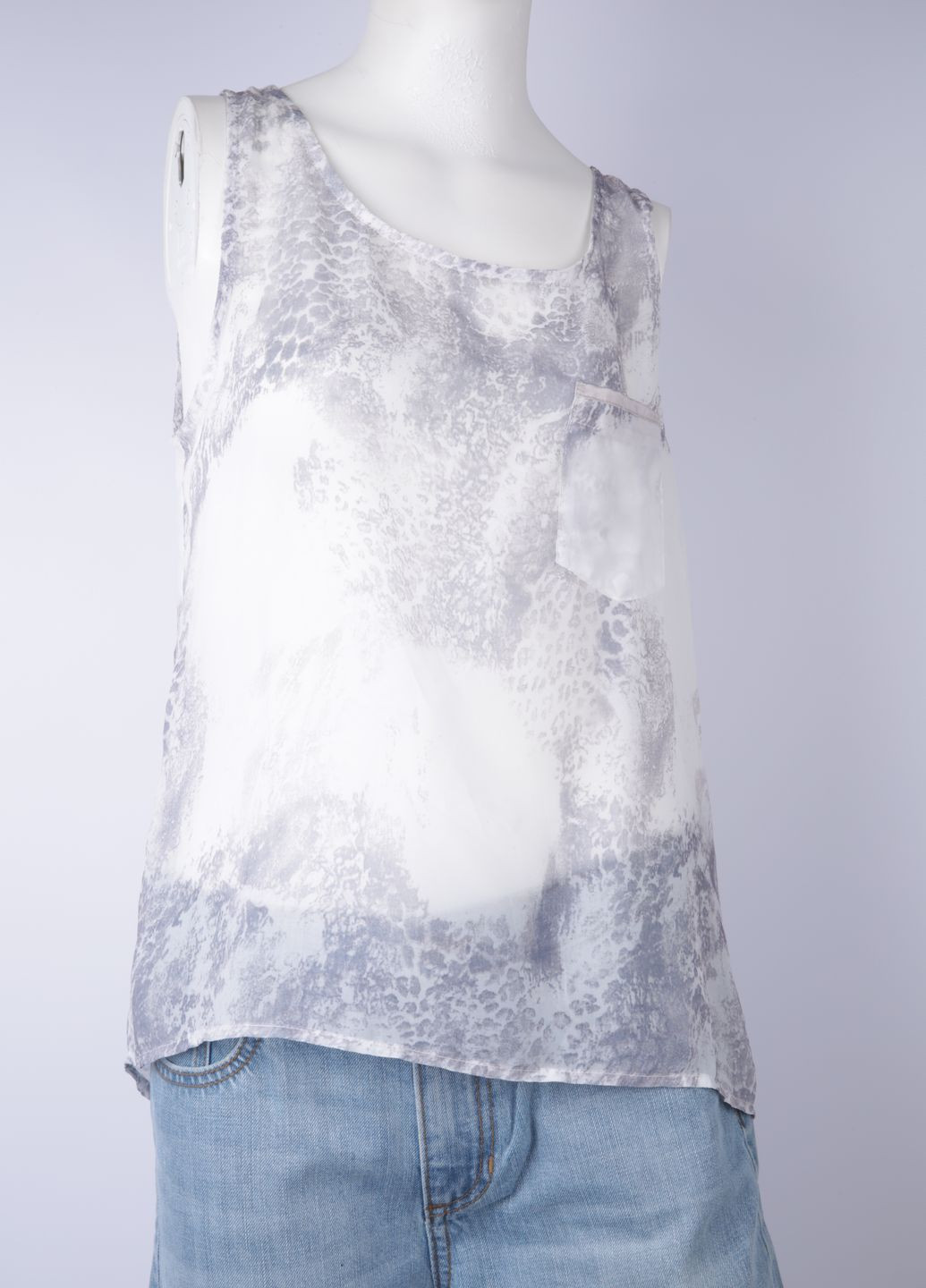 Комбінована блуза MBYM