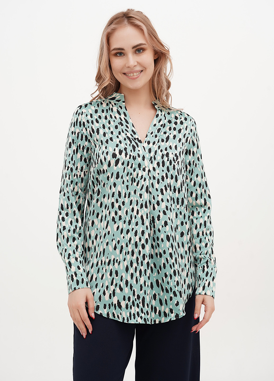 Комбинированная блуза H&M