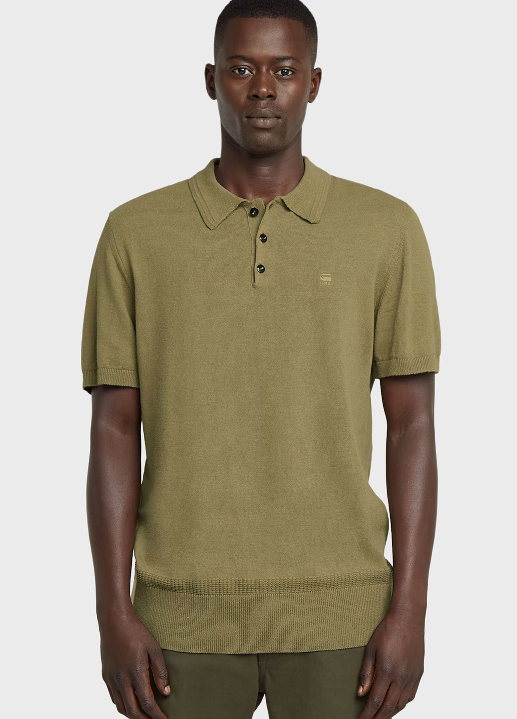 Оливковий літній светр G-Star Raw