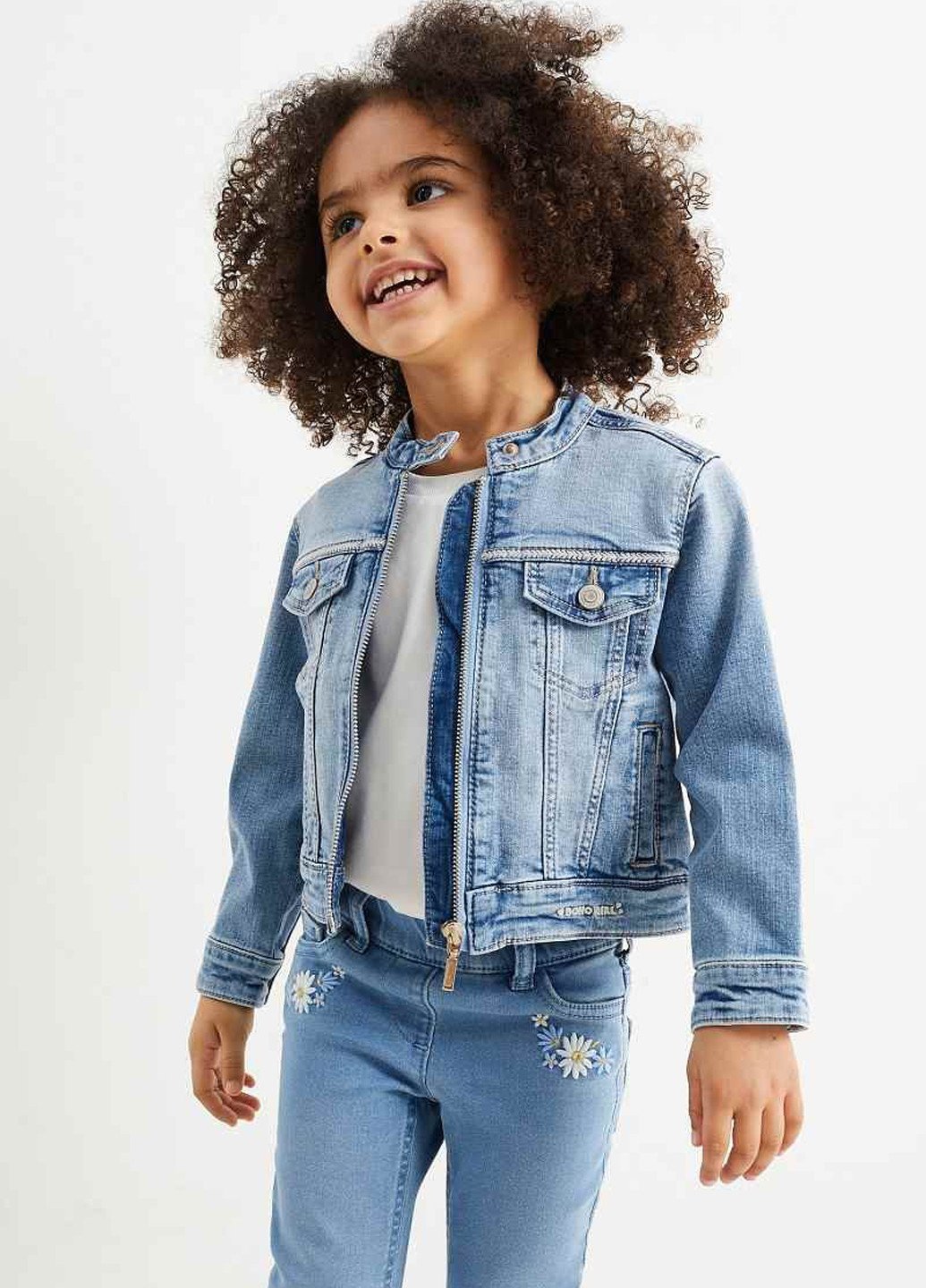 Голубая демисезонная куртка C&A