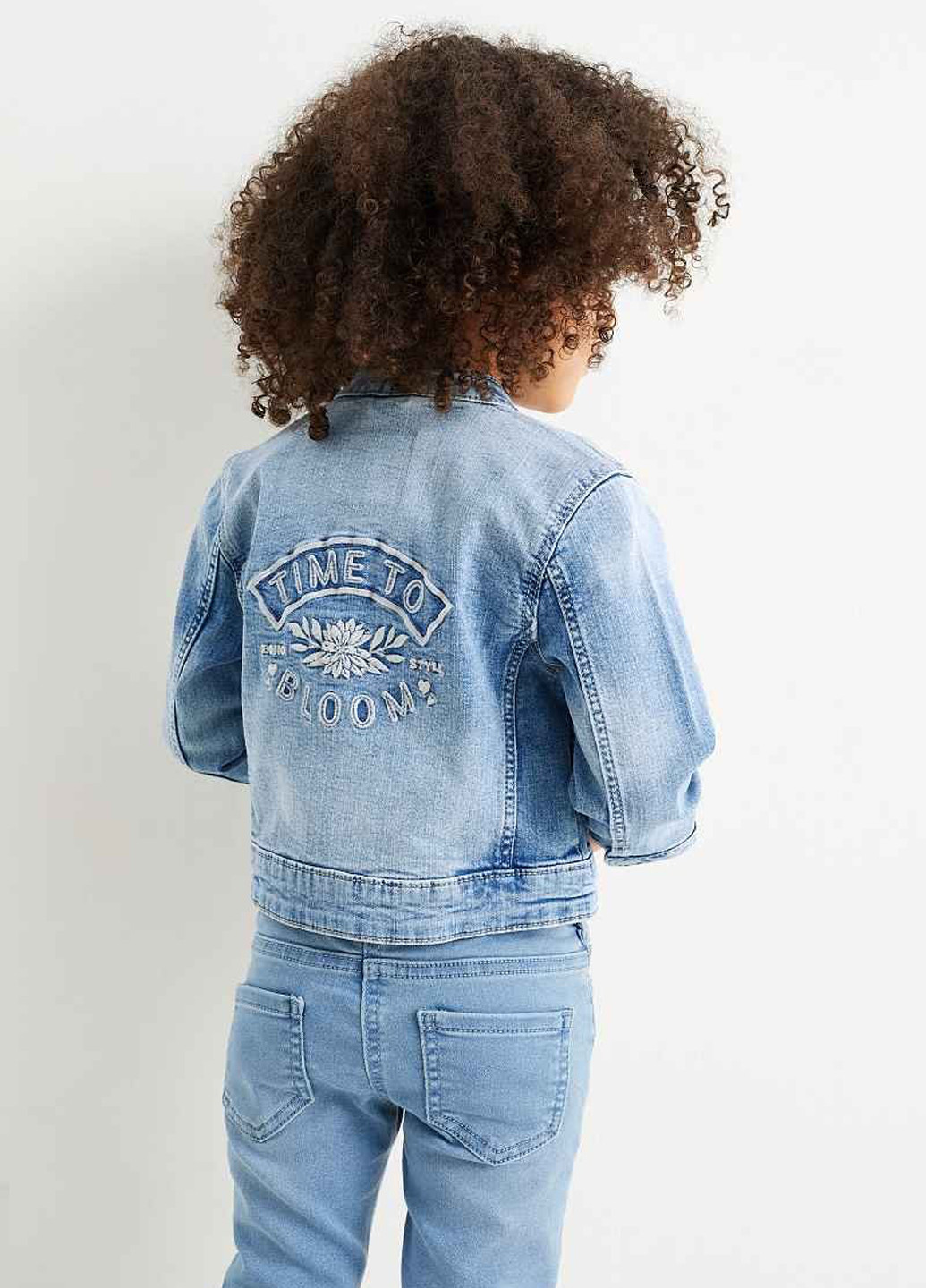 Голубая демисезонная куртка C&A