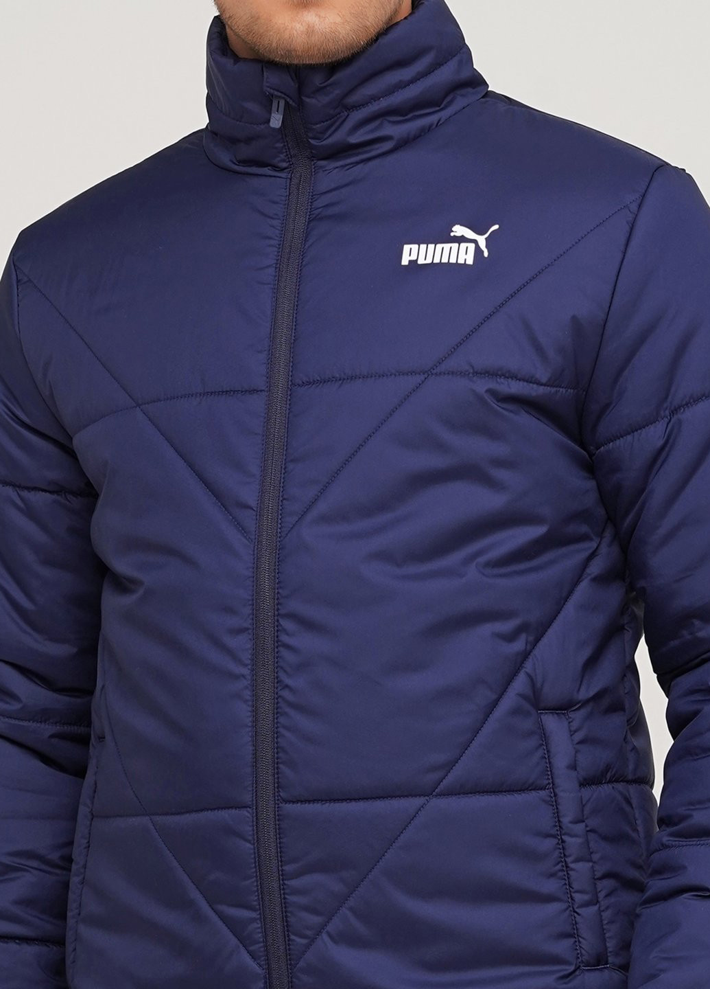 Синяя зимняя куртка Puma
