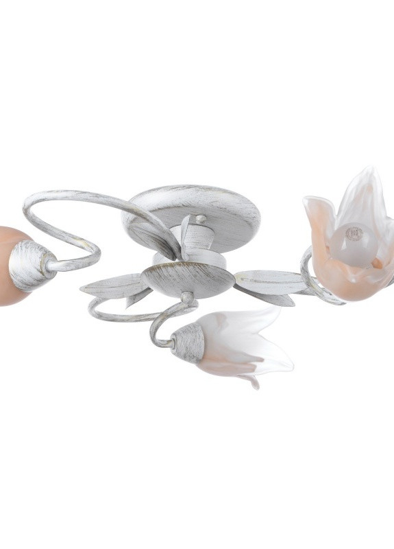 Люстра стельова флористика на 3 плафона BKL-169S/3 E14 Brille (253887907)