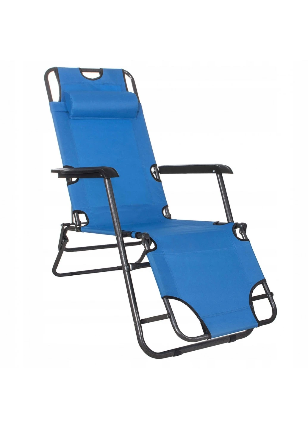 Шезлонг (крісло-лежак) для пляжу, тераси та саду Zero Gravity Springos GC0004 (245081653)