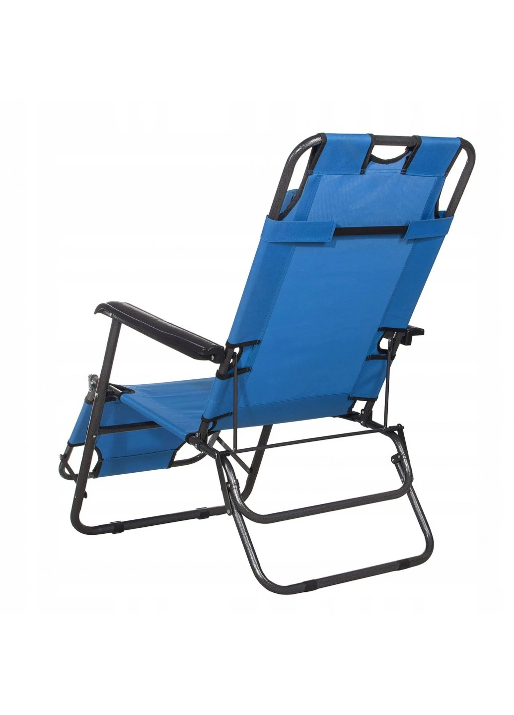 Шезлонг (крісло-лежак) для пляжу, тераси та саду Zero Gravity Springos GC0004 (245081653)