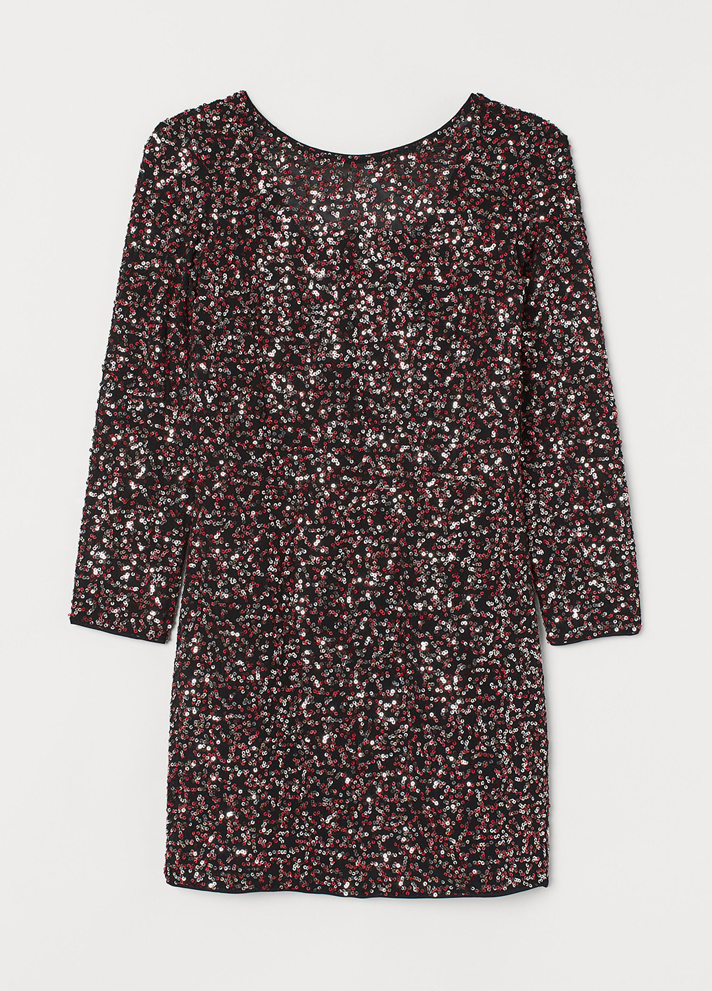 Комбинированное праздничный, вечернее платье H&M однотонное