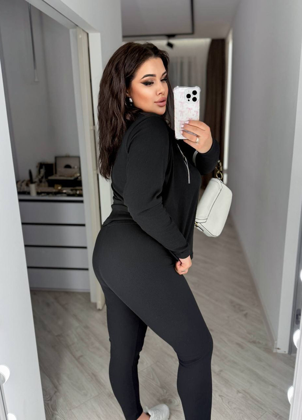 Костюм (лонгслив, леггинсы) Fashion (336669811)