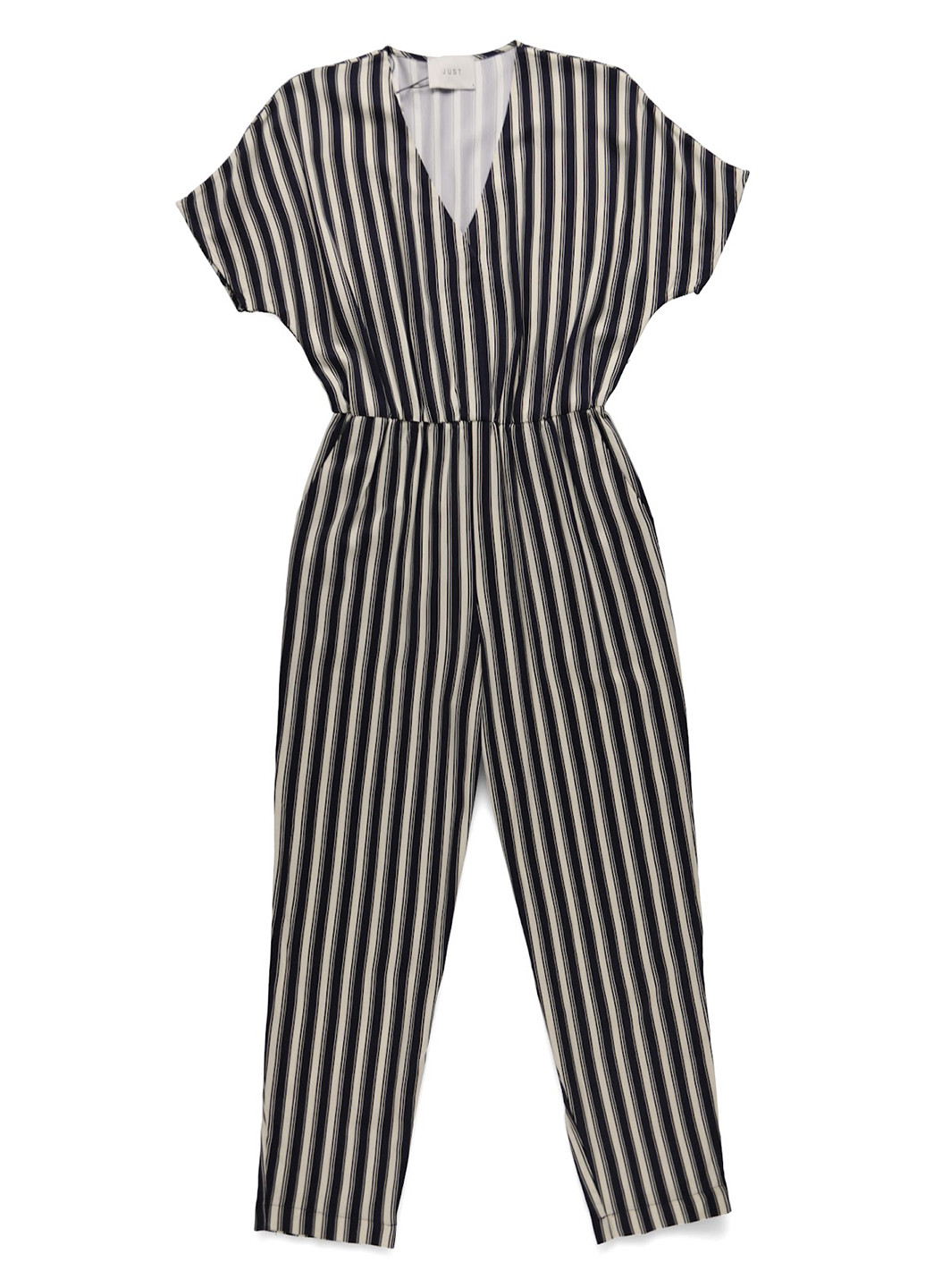 Комбинезон Just Female комбинезон-брюки полоска комбинированный кэжуал вискоза