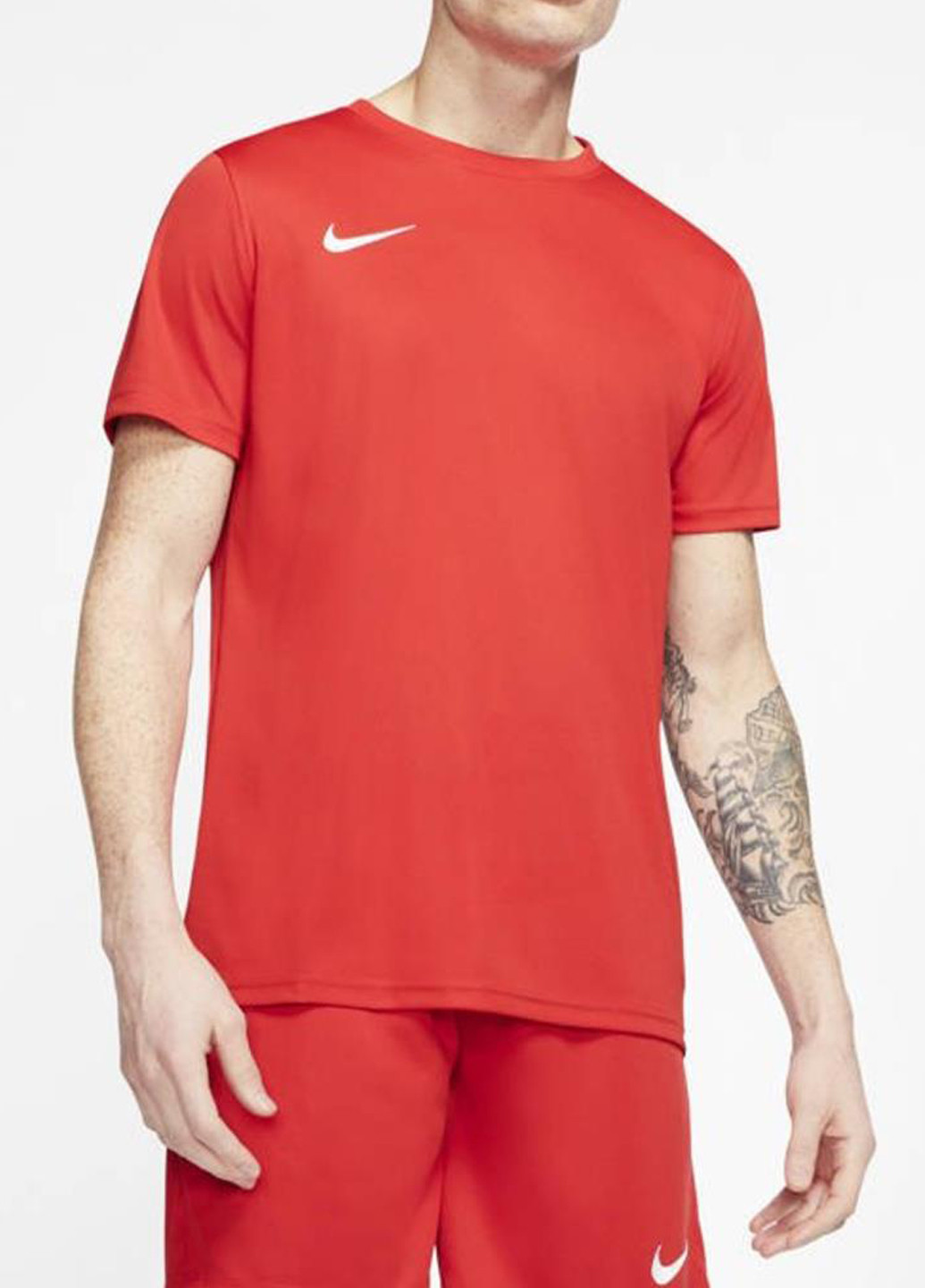 Червона футболка bv6708-657 Nike DRY PARK VII JSY SS