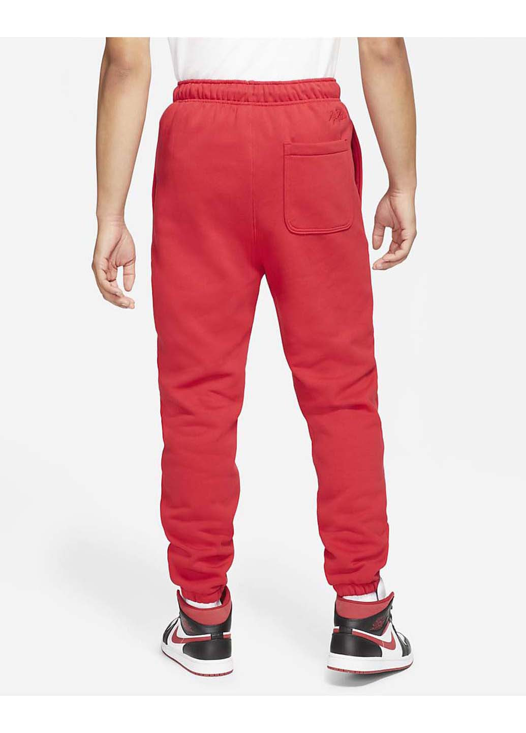 Красные спортивные зимние брюки Jordan
