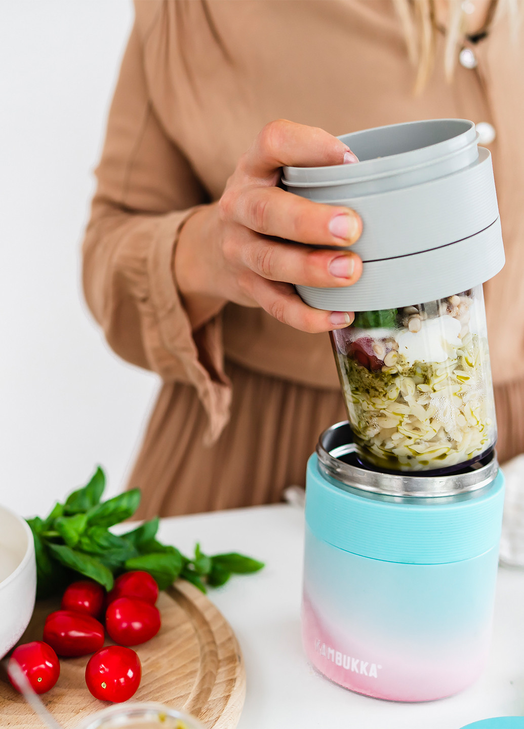 Контейнер для мікрохвильової печі, 400 мл Kambukka (234716795)