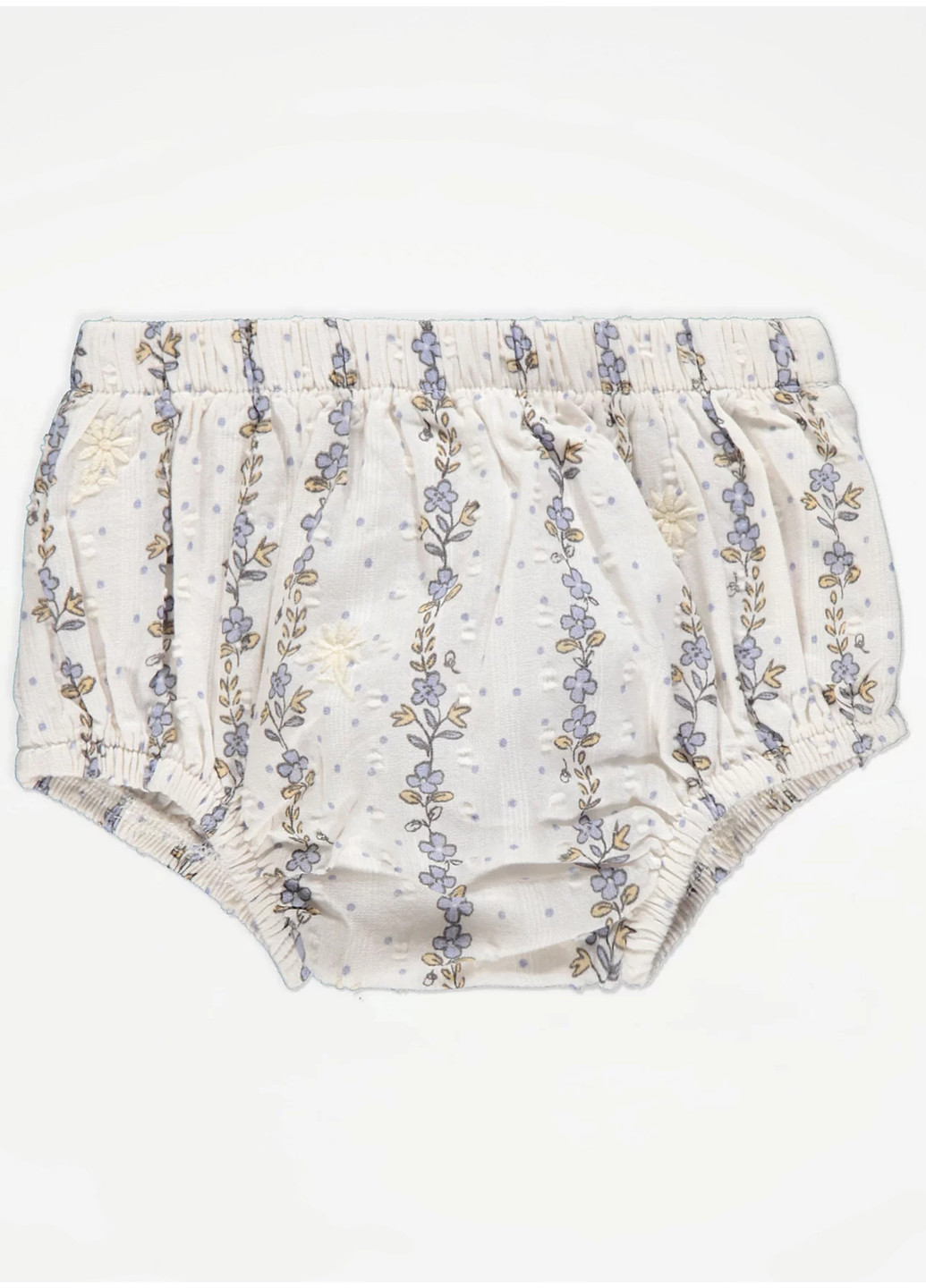 Белый летний комплект (платье, носки, трусики) George