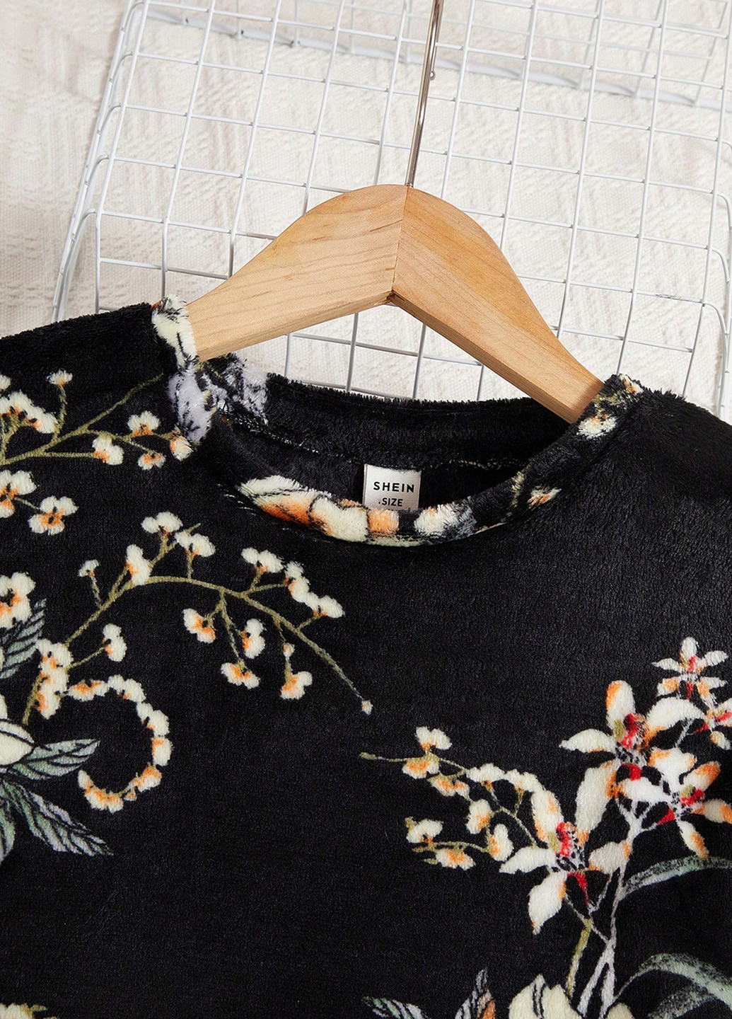 Черная всесезон пижама (лонгслив, брюки) лонгслив + брюки SHEIN