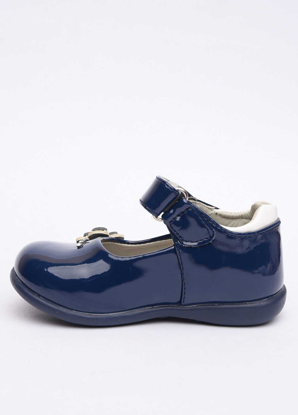 Туфлі дитячі дівчинка темно-сині Let's Shop (253518046)