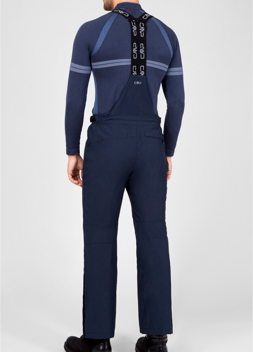 Темно-синие спортивные демисезонные прямые брюки CMP