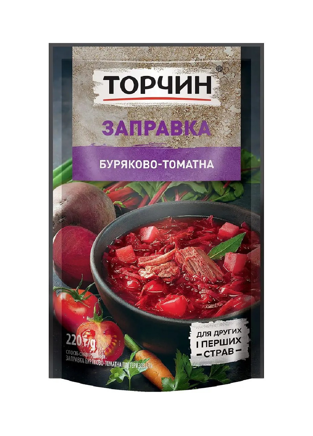 Заправка бяряково-томатна, 220 г Торчин (332769132)