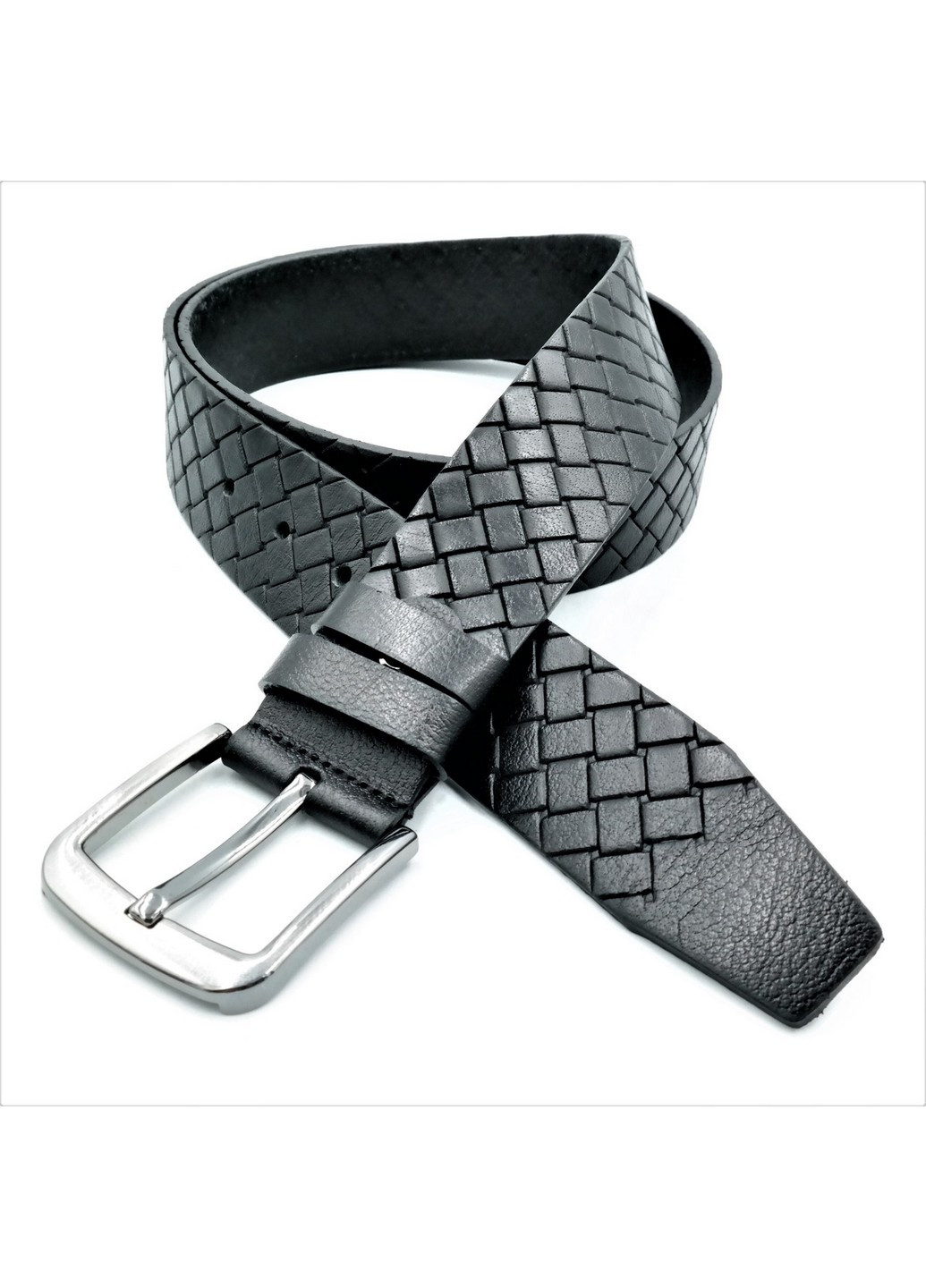 Чоловічий шкіряний ремінь Le-Mon (255405026)