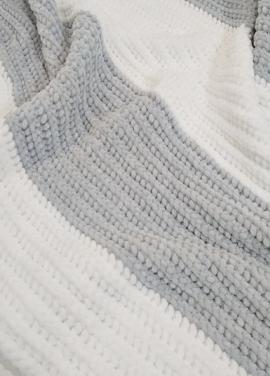 Детский плюшевый плед покрывало гипоаллергенный для коляски кроватки ручной работы 90х70 см (23571-Нов) Francesco Marconi (251855897)