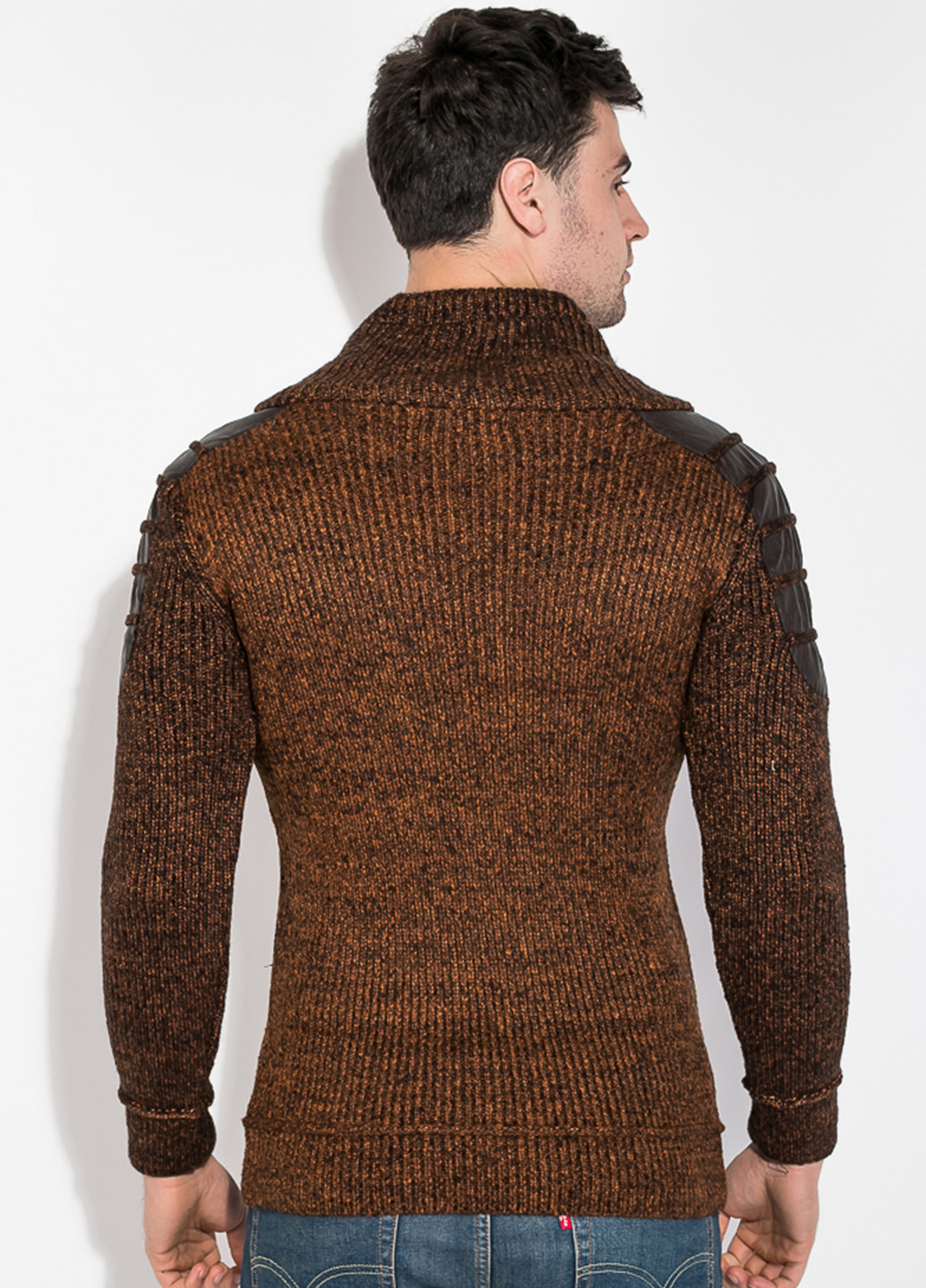 Коричневый демисезонный свитер Apex