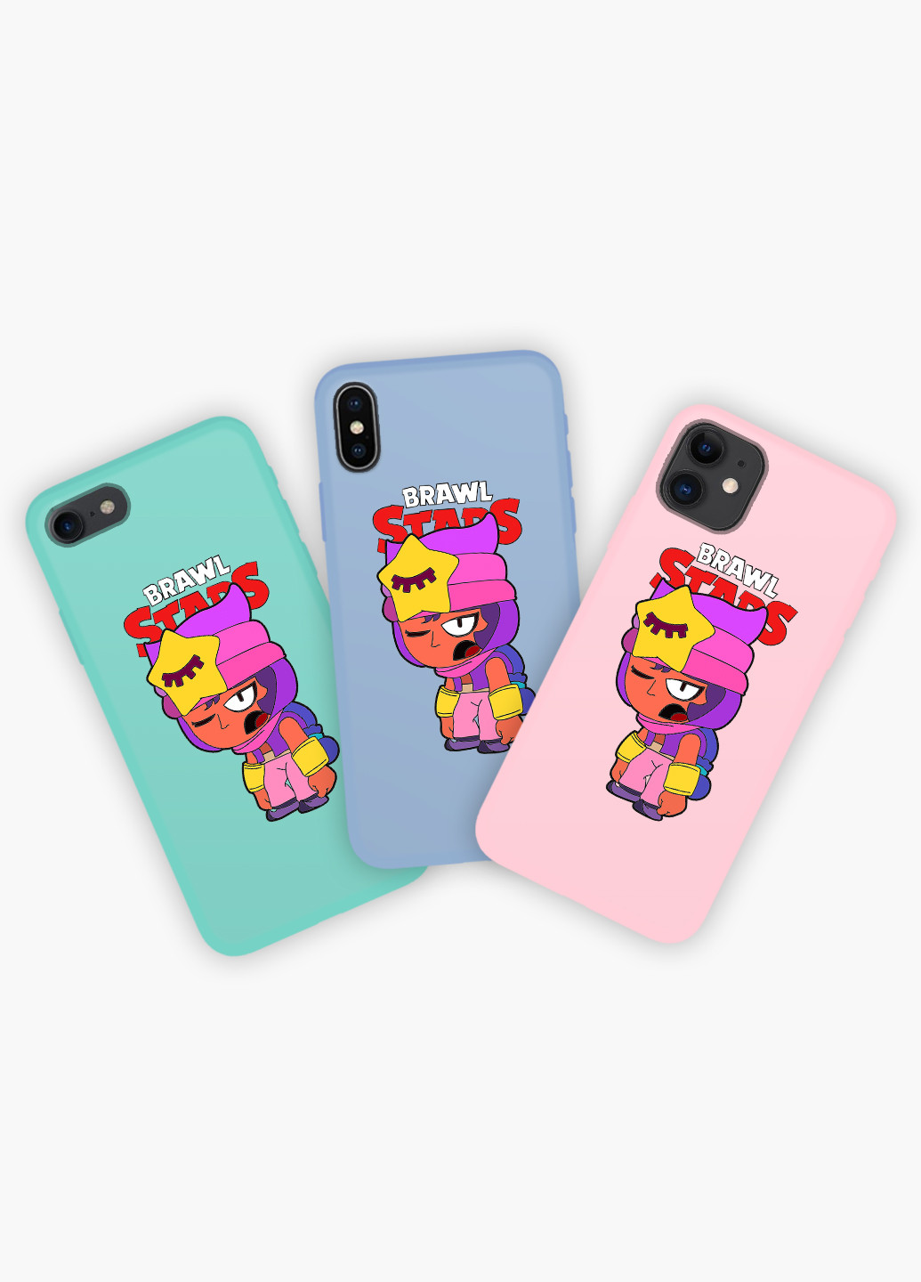 Чохол силіконовий Apple Iphone 6 Сенді Бравл Старс (Sandy Brawl Stars) (6937-1018) MobiPrint (219283990)