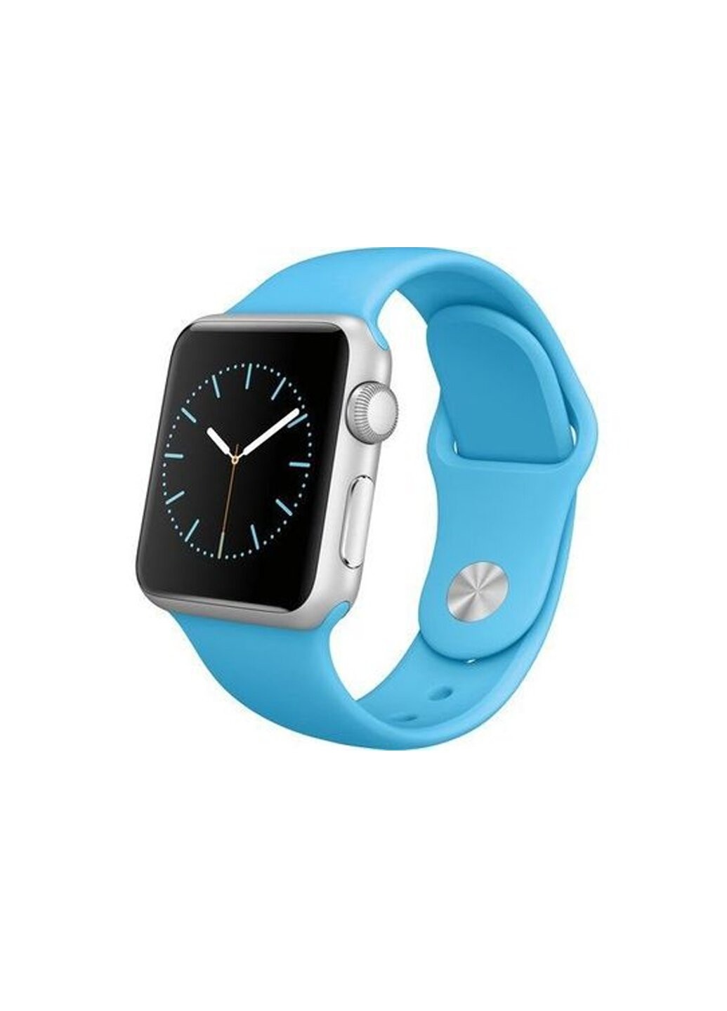 Ремешок Sport Band для Apple Watch 42/44mm силиконовый голубой спортивный Series 6 5 4 3 2 1 size(s) Beryl ARM (222374768)