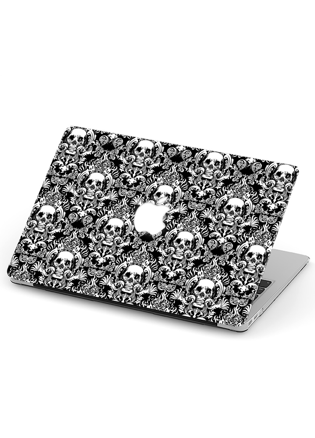 Чехол пластиковый для Apple MacBook Pro 13 A1706 / A1708 / A1989 / A2159 / A1988 Паттерн черепа (Skull pattern) (9648-2454) MobiPrint (218858044)